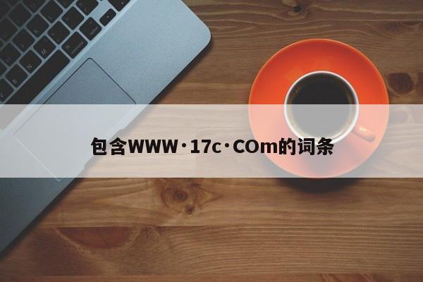 包含WWW·17c·COm的词条