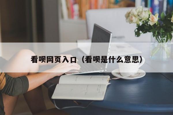 看呗网页入口(看呗是什么意思)